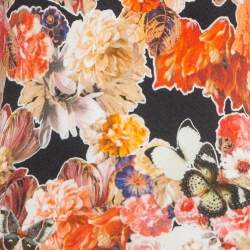 Pre Owned Givenchy Multicolor Printed Knit Short Dress S