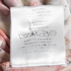 Pre Owned Givenchy Multicolor Printed Knit Short Dress S