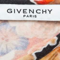 Pre Owned Givenchy Multicolor Printed Knit Short Dress S