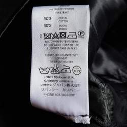 Givenchy Black Crepe Loose Fit Trousers M