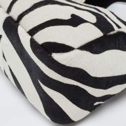 Givenchy White/Black Zebra Calfhair and Leather Bag