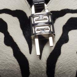 Givenchy White/Black Zebra Calfhair and Leather Bag