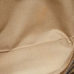 Givenchy Gold Leather Medium Antigona Envelope Clutch