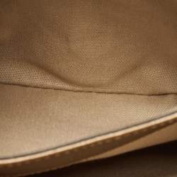 Givenchy Gold Leather Medium Antigona Envelope Clutch