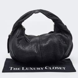 Givenchy Black Soft Leather Side Zip Hobo