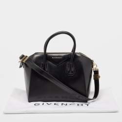 Givenchy Black Leather Small Antigona Satchel