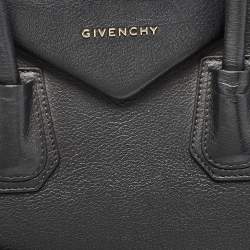 Givenchy Black Leather Medium Antigona Satchel