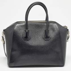 Givenchy Black Leather Medium Antigona Satchel