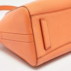 Givenchy Orange Leather Small Antigona Satchel