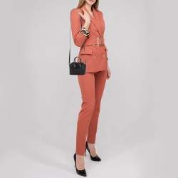 مملوكة مسبقًا Givenchy Black Satin and Leather Micro Antigona Crystals Crossbody Bag