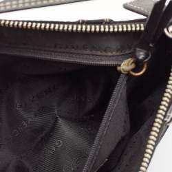 Pre Owned Givenchy Black Fabric and Leather Zip Hobo