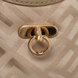 Givenchy Beige Signature Canvas and Leather Tote