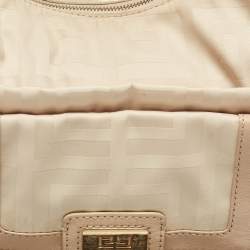 Givenchy Beige Signature Canvas and Leather Hobo