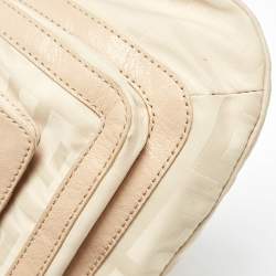 Givenchy Beige Signature Canvas and Leather Hobo