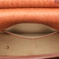 Pre Owned حقيبة جيفنشي ميني انفينيتي سادل جلد كحلية