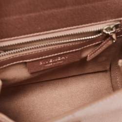 Givenchy Metallic Leather Mini Pandora Box Crossbody Bag
