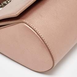 Givenchy Metallic Leather Mini Pandora Box Crossbody Bag