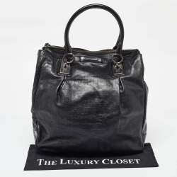 Givenchy Black Leather Shopper Tote