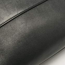Givenchy Black Leather Small Shark Top Handle Bag