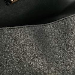 Givenchy Black Leather Small Shark Top Handle Bag