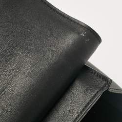 Givenchy Black Leather Small Shark Top Handle Bag