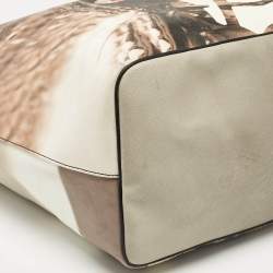 Givenchy Multicolor Printed Coated Canvas Large Antigona Shopper Tote