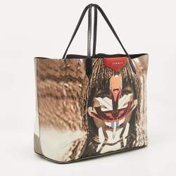 Givenchy Multicolor Printed Coated Canvas Large Antigona Shopper Tote