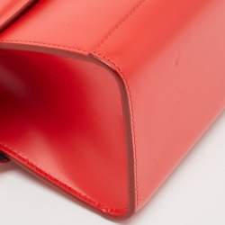 Givenchy Red Leather Nano Horizon Crossbody Bag