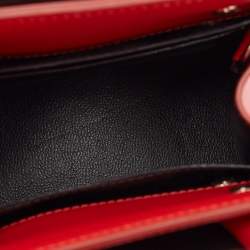 Givenchy Red Leather Nano Horizon Crossbody Bag