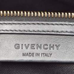 Givenchy Black/Gold Leather Mini Antigona Satchel
