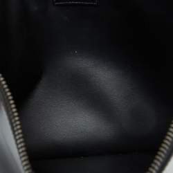 Pre Owned Givenchy Black Coated Canvas 4G Wristlet Pouch