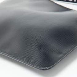 Pre Owned Givenchy Black Coated Canvas 4G Wristlet Pouch