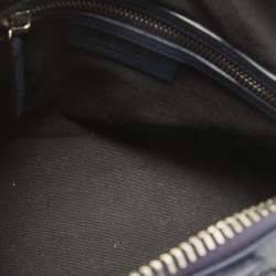 Givenchy Navy Blue Leather Mini Antigona Satchel