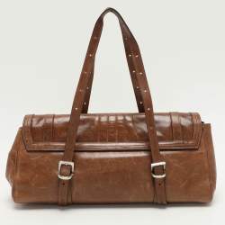 مملوكة مسبقًا Givenchy Brown Leather Satchel