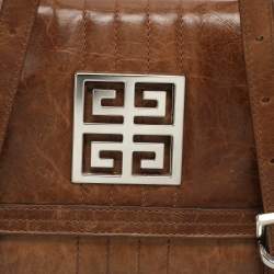 مملوكة مسبقًا Givenchy Brown Leather Satchel