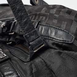 Givenchy Black Signature Nylon and Leather Hobo