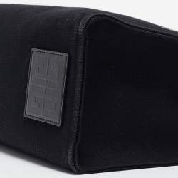 Givenchy Black/White Canvas and Leather Medium G Tote 