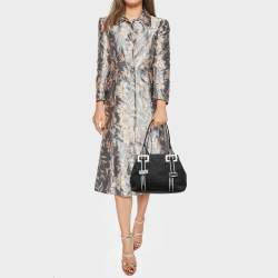 مملوكة مسبقًا Givenchy Black Jacquard Nylon Satchel