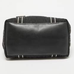 مملوكة مسبقًا Givenchy Black Jacquard Nylon Satchel