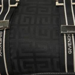 مملوكة مسبقًا Givenchy Black Jacquard Nylon Satchel
