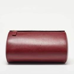 Givenchy Burgundy Leather Medium Pandora Box Bag