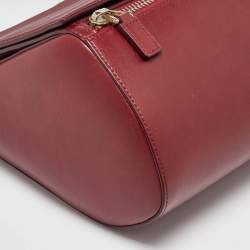 Givenchy Burgundy Leather Medium Pandora Box Bag