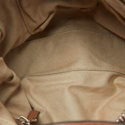 Pre Owned Givenchy Brown Leather Mini Nightingale Satchel