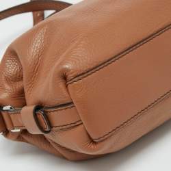 Pre Owned Givenchy Brown Leather Mini Nightingale Satchel