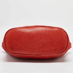 Givenchy Red Leather Medium Nightingale Bag