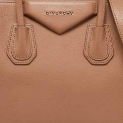 Givenchy Beige Leather Small Antigona Satchel