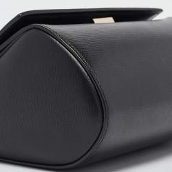 Givenchy Black Leather Mini Pandora Box Crossbody Bag