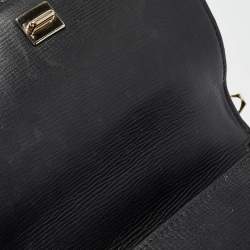 Givenchy Black Leather Mini Pandora Box Crossbody Bag