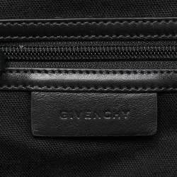 Givenchy Black Leather Graffiti Backpack