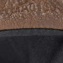 Givenchy Brown Textured Leather Small Tinhan Hobo Bag